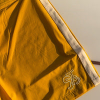 Retro Nylon Swim Trunks