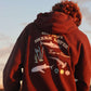 Shark Embroidered Hoodie - Surf Trip Supply