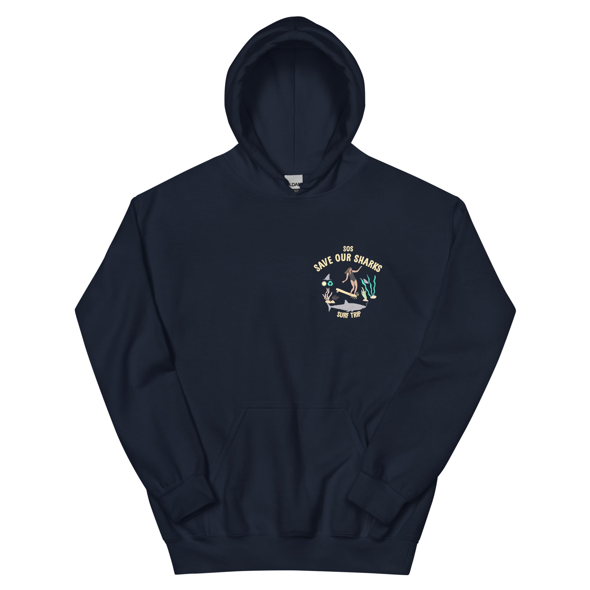 Shark Hoodie – Surf Trip Supply