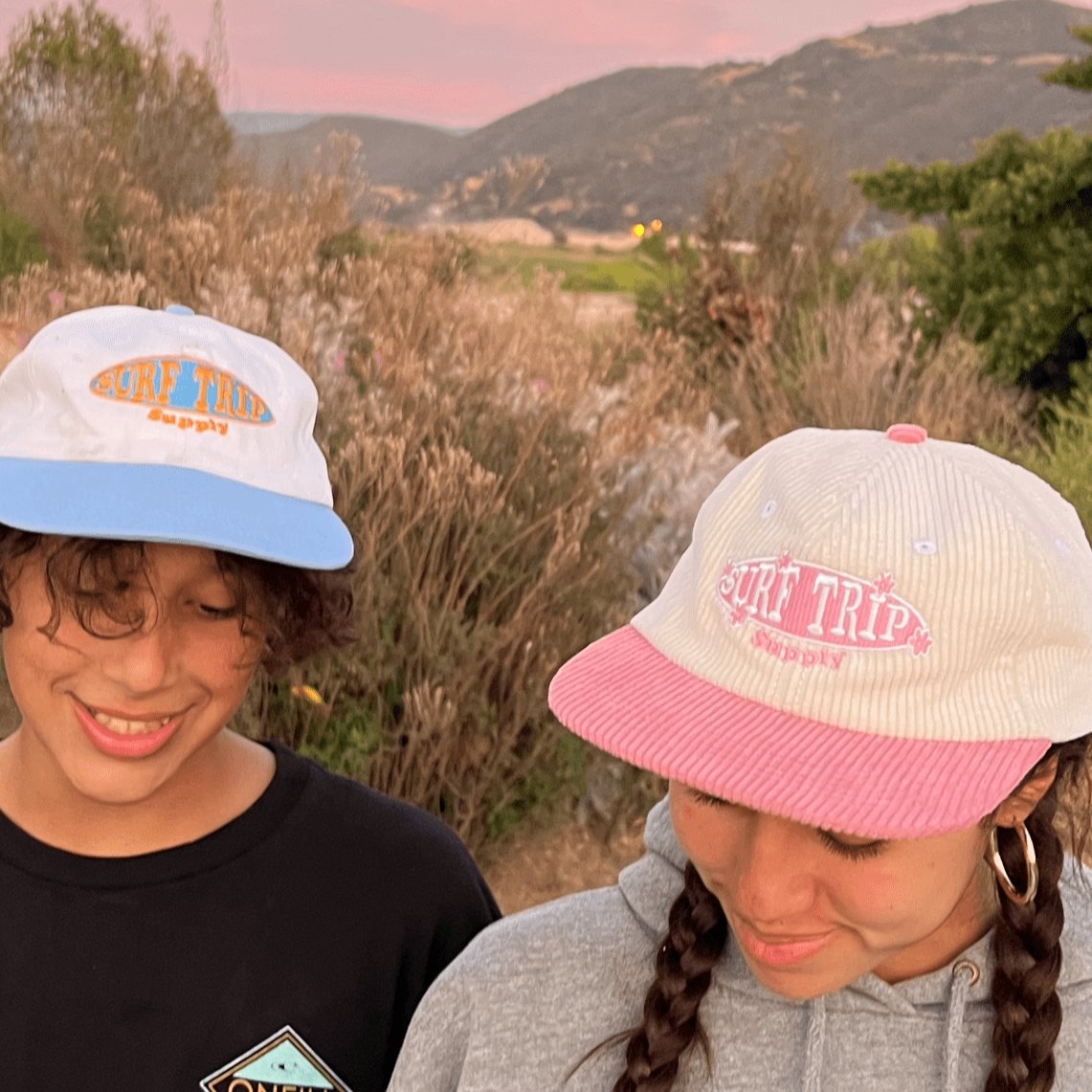 Strawberry Dreams Corduroy Hat - Surf Trip Supply