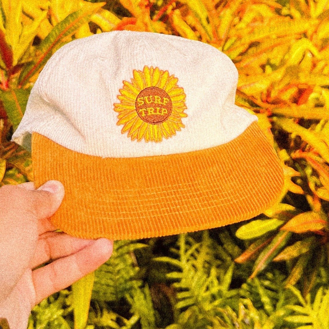 Sunflower Corduroy Hat - Surf Trip Supply